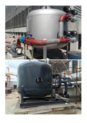 良機LRCM-H-150T冷卻塔 保養維修 填料更換 馬利方形冷卻水塔